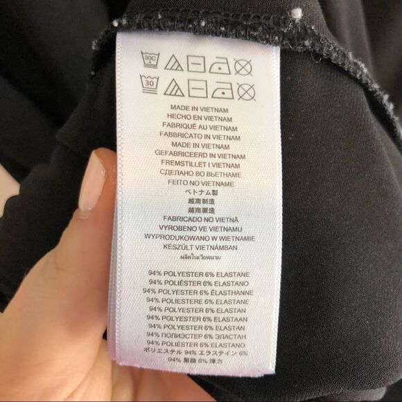 Michael Michael Kors Black 3/4 Wrap Dress - Picture 6 of 7